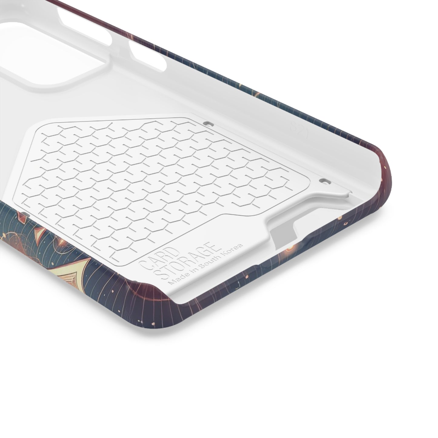Divine Triangle | Phone Case With Card Holder