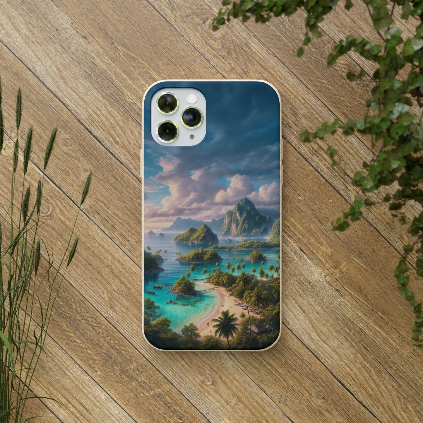 Blissful Island| Biodegradable Cases