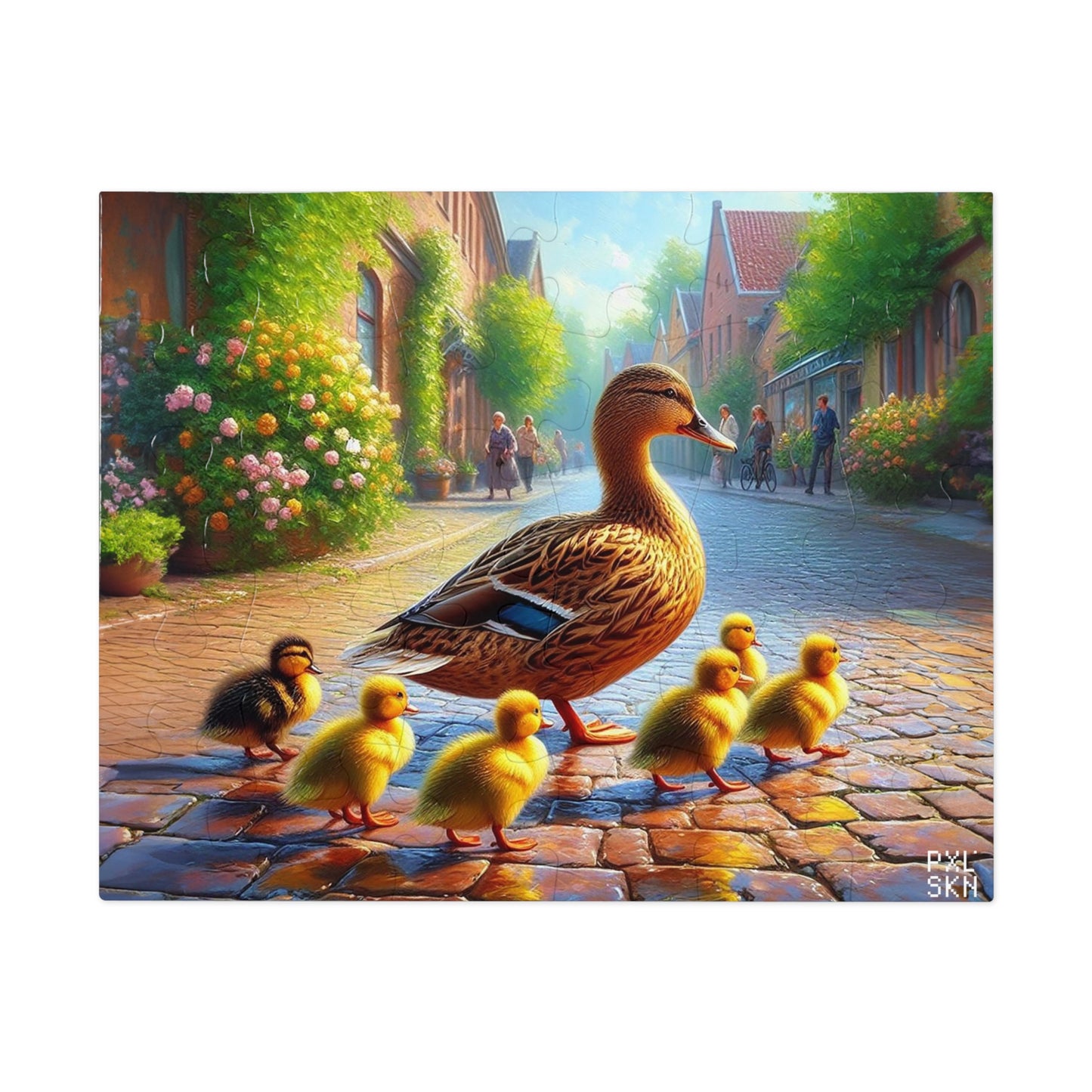 Duck Crossing | Jigsaw Puzzle (30, 110, 252, 500,1000-Piece)
