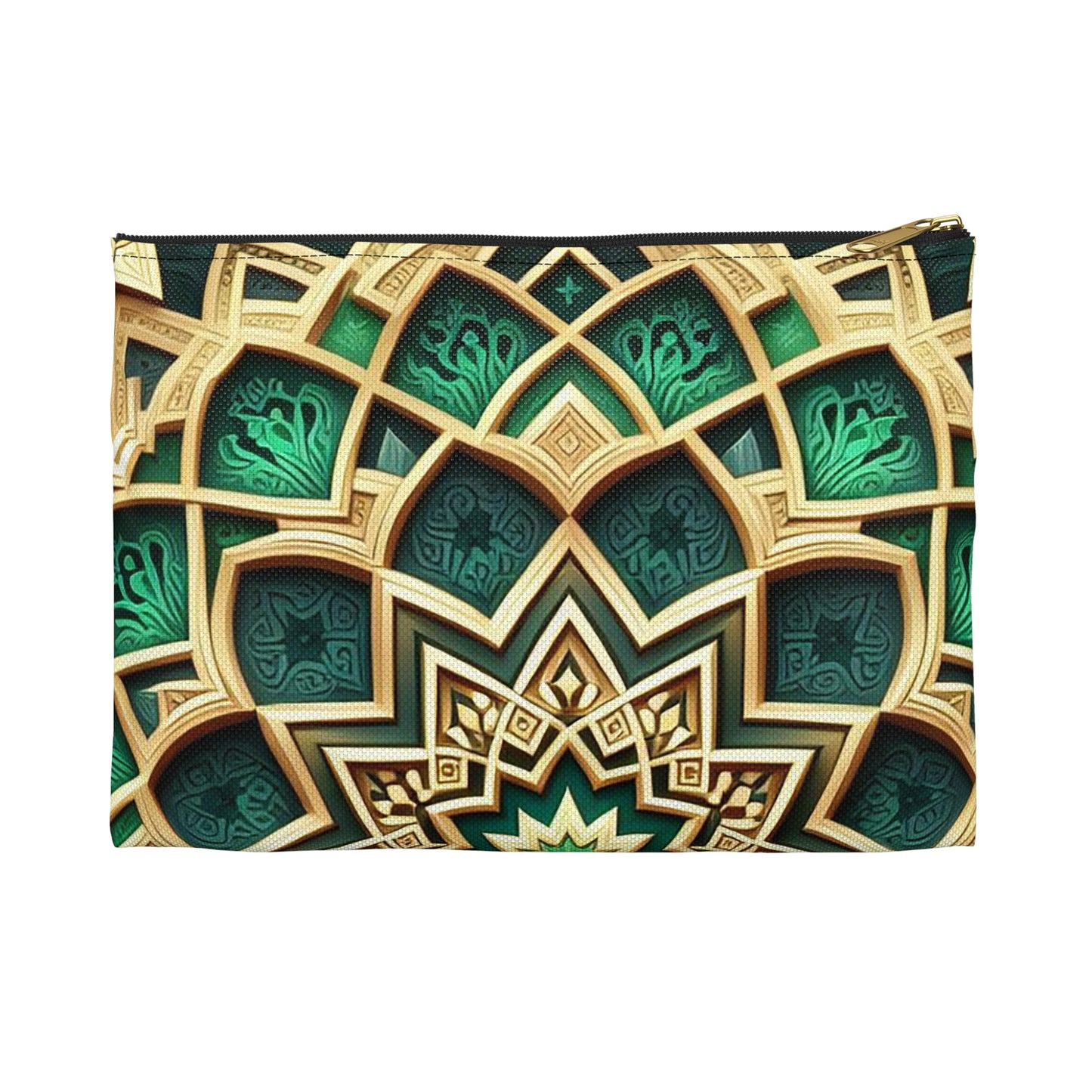 Emerald Lotus | Accessory Pouch