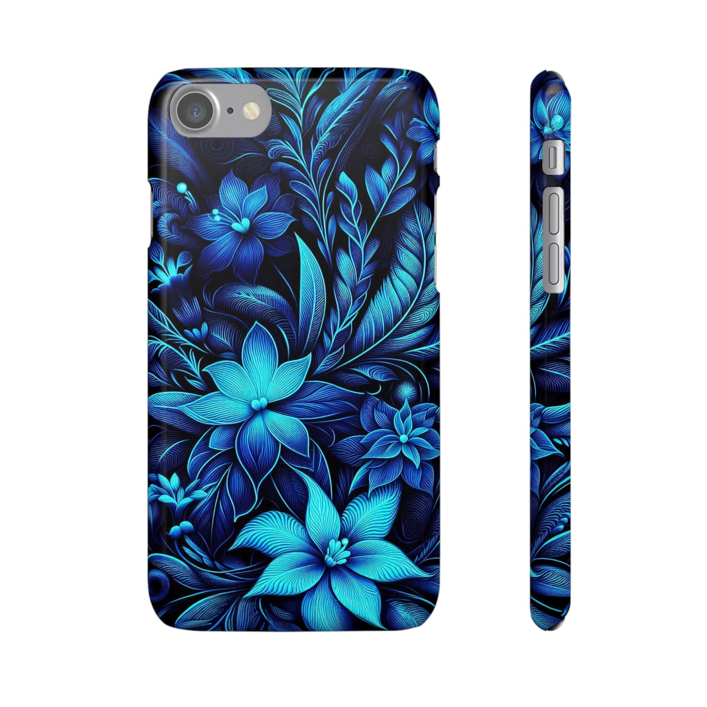 Botanical Blues | Snap Cases