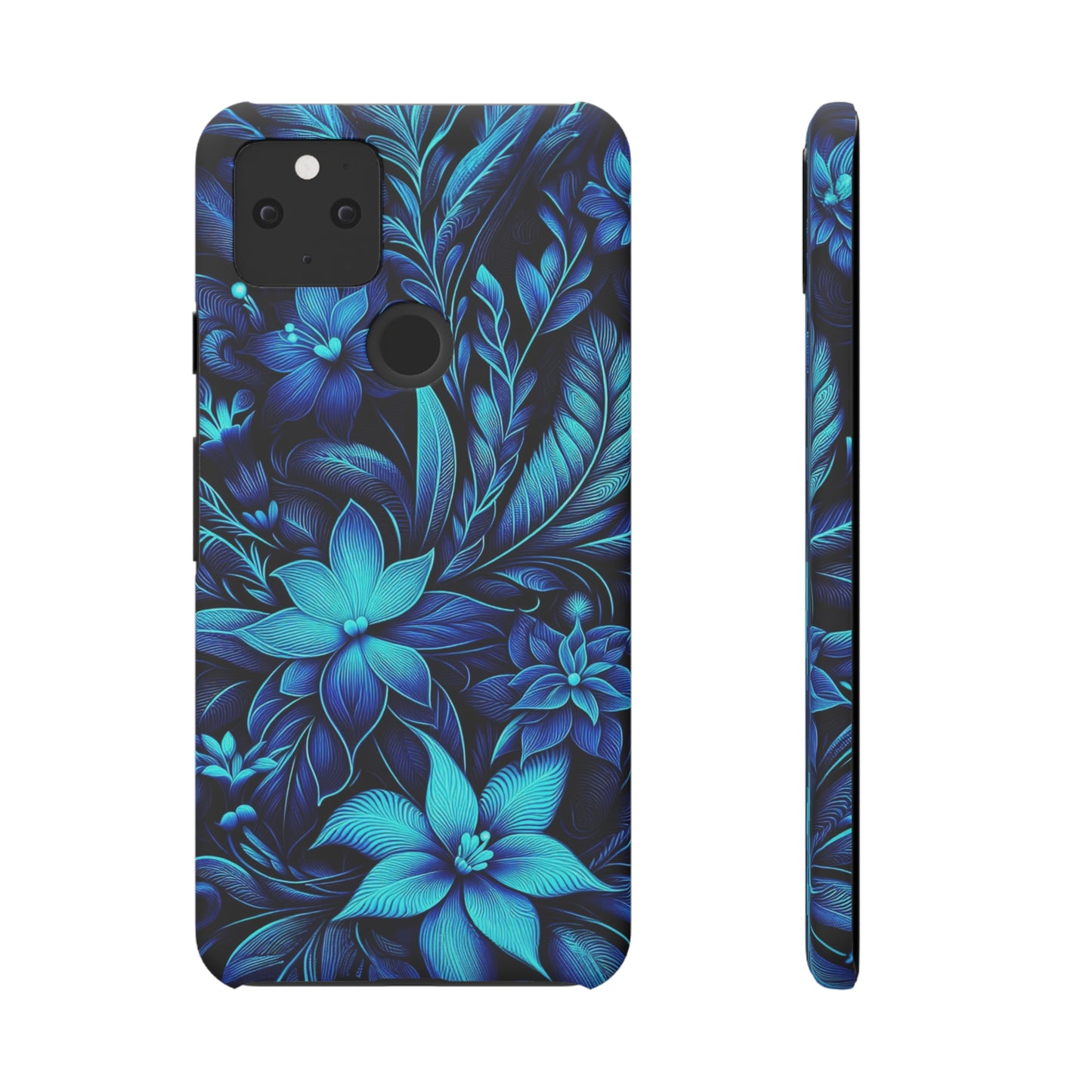 Botanical Blues | Snap Cases