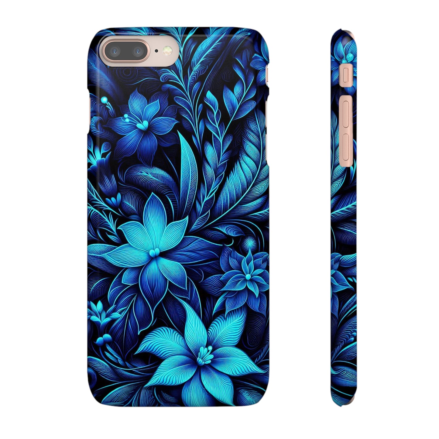 Botanical Blues | Snap Cases