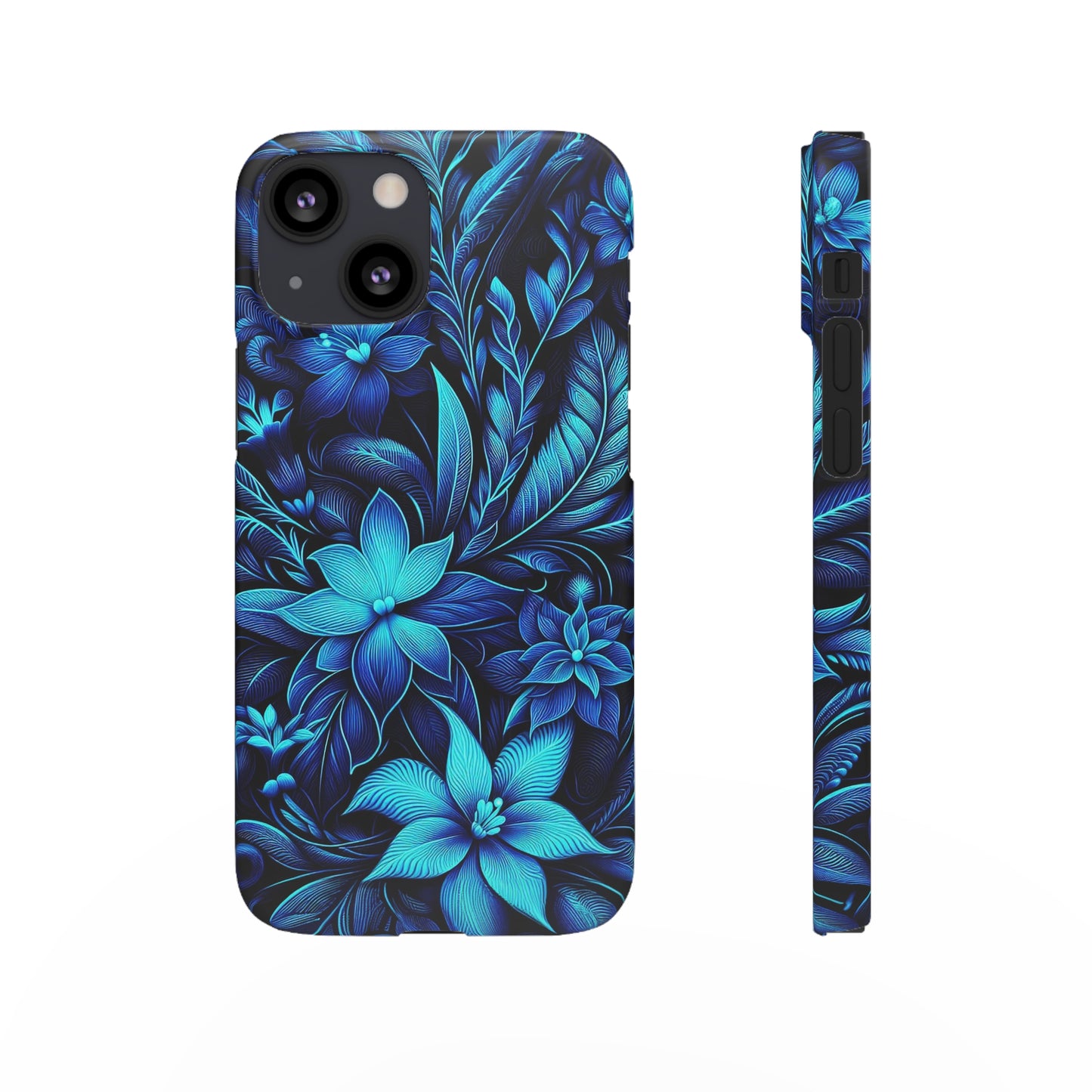 Botanical Blues | Snap Cases
