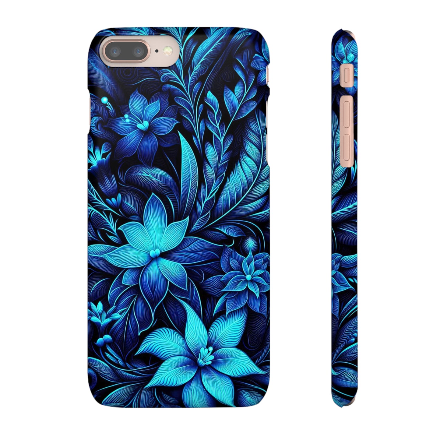 Botanical Blues | Snap Cases