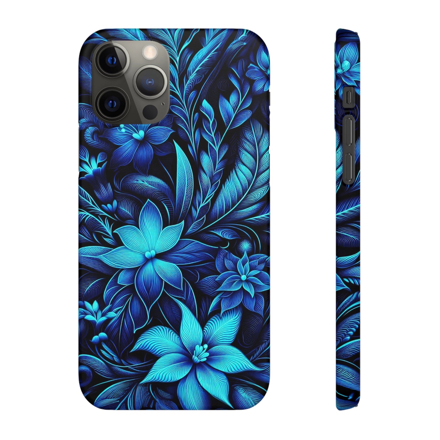 Botanical Blues | Snap Cases