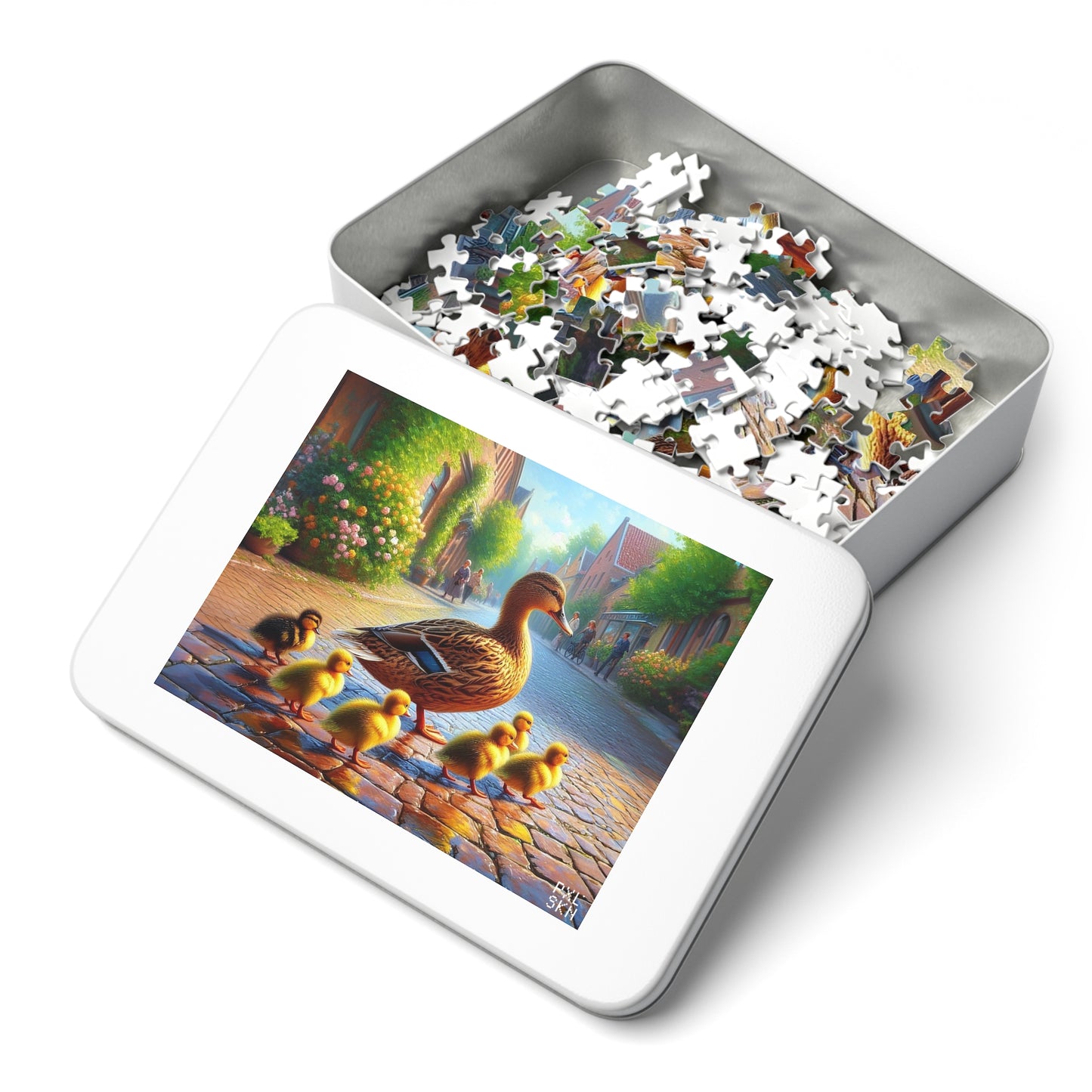 Duck Crossing | Jigsaw Puzzle (30, 110, 252, 500,1000-Piece)