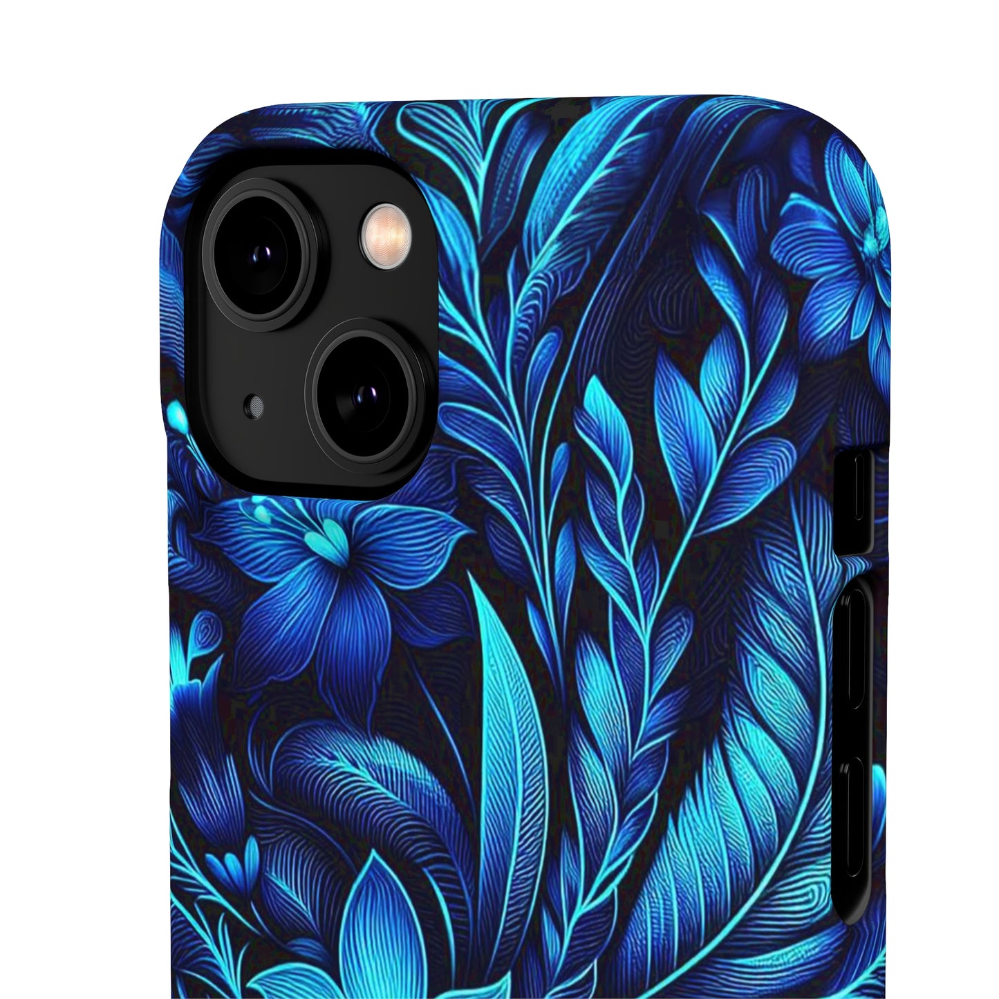 Botanical Blues | Snap Cases