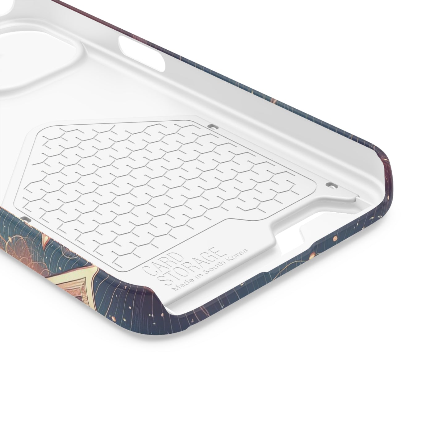 Divine Triangle | Phone Case With Card Holder