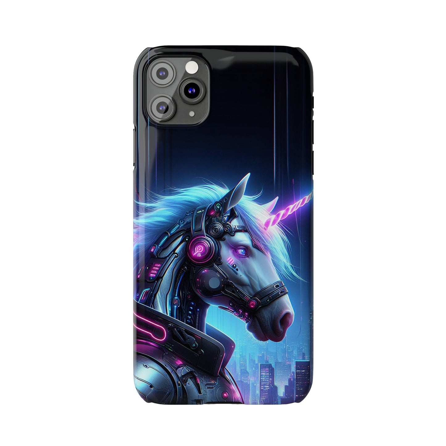 Neon Unicorn | Slim Phone Cases