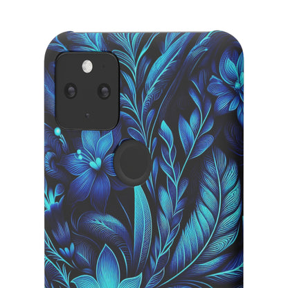 Botanical Blues | Snap Cases