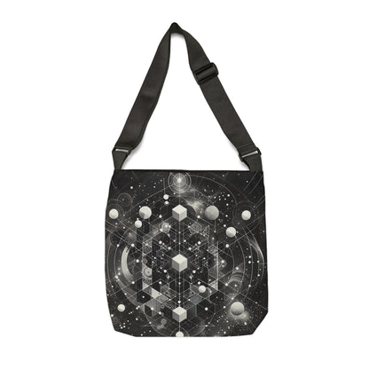 Quantum Cube | Adjustable Tote Bag