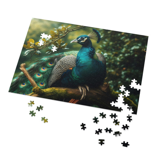 Peacock#2 | Jigsaw Puzzle (30, 110, 252, 500,1000-Piece)