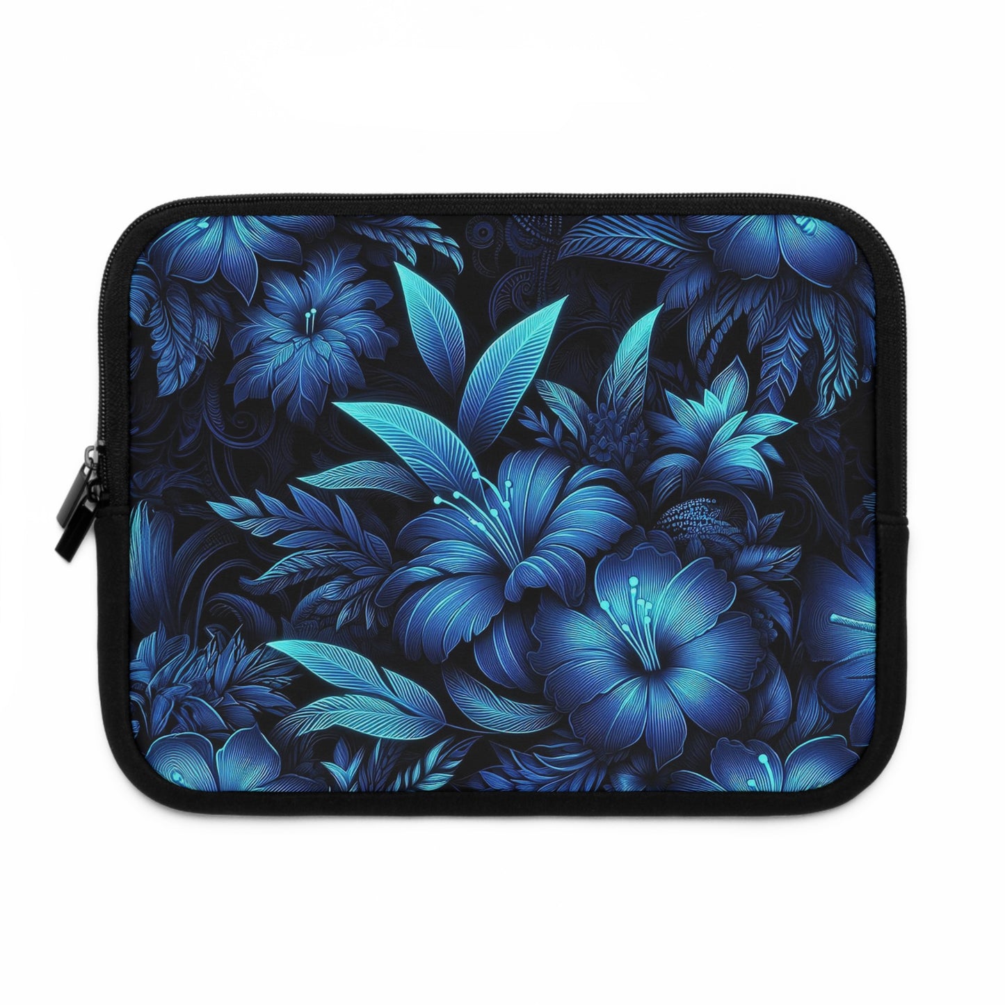 Cyan Blooms | Laptop Sleeve