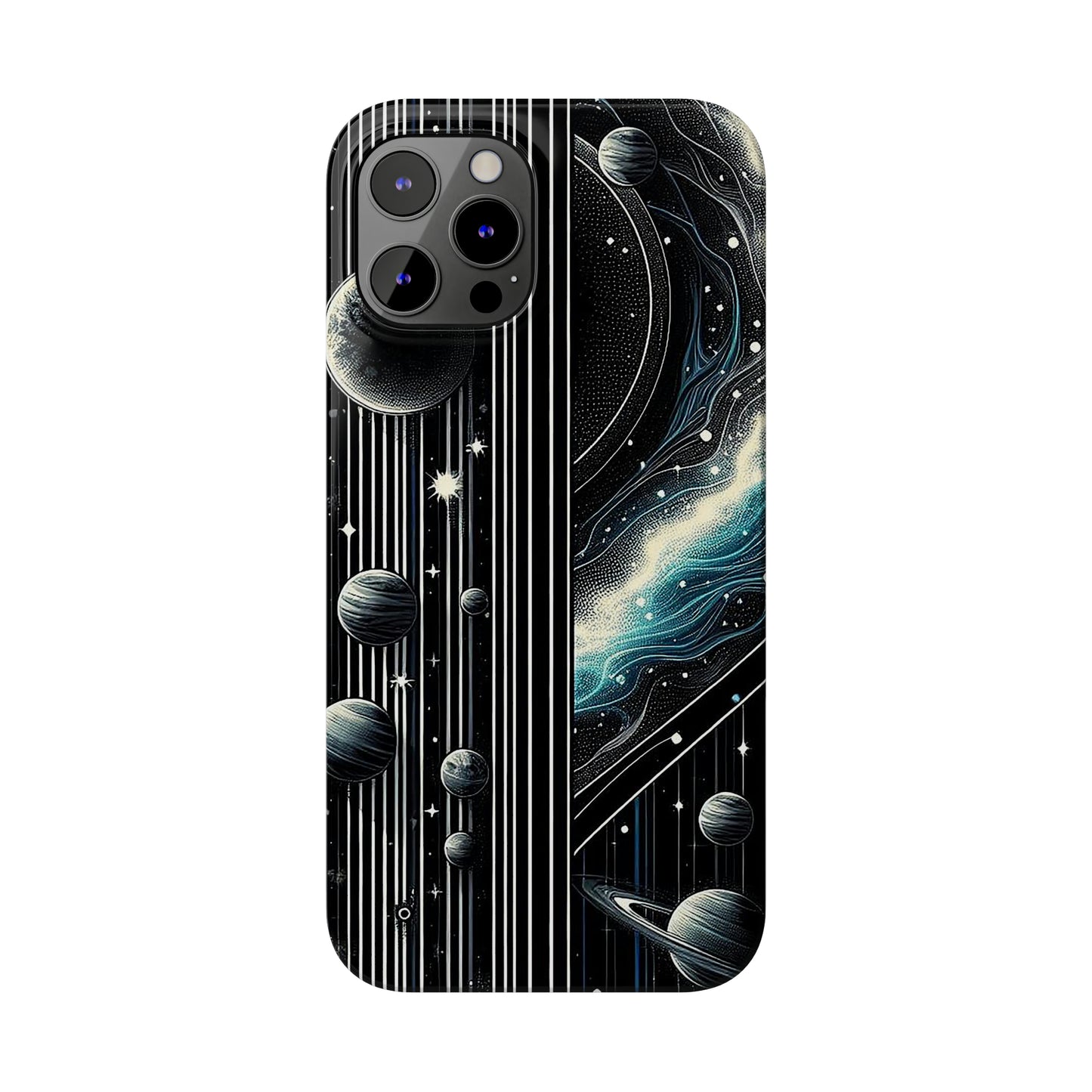 Galactic Pinstripe | Slim Phone Cases