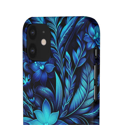 Botanical Blues | Snap Cases