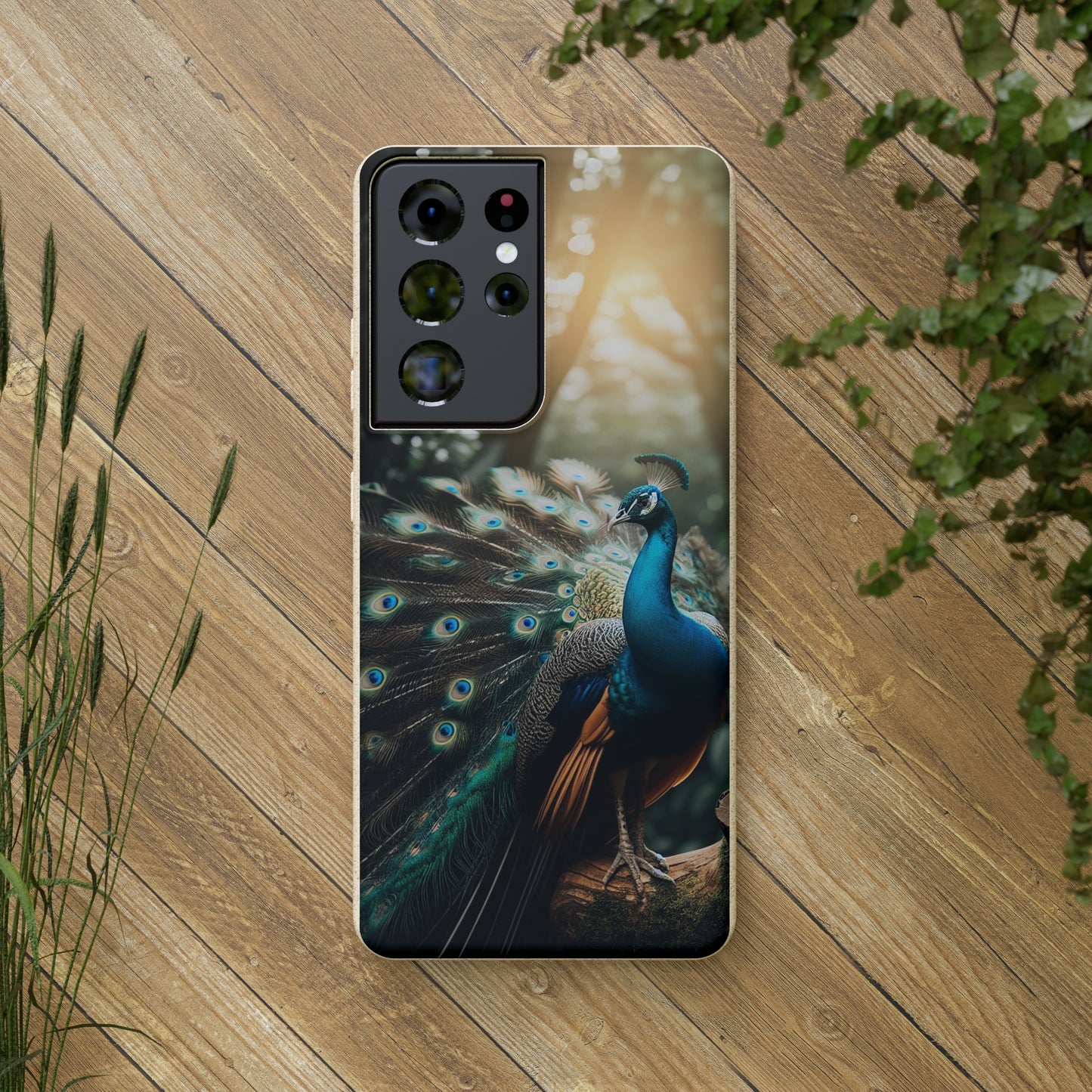 Peacock #3 | Biodegradable Cases