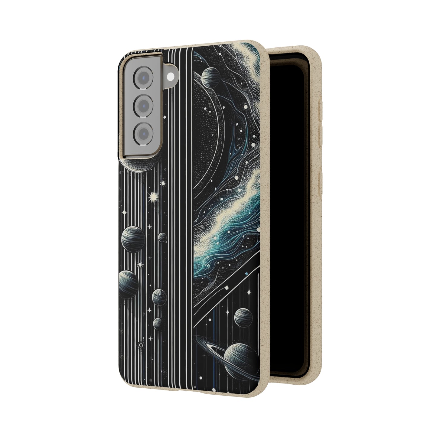 Galactic Pinstripe | Biodegradable Cases