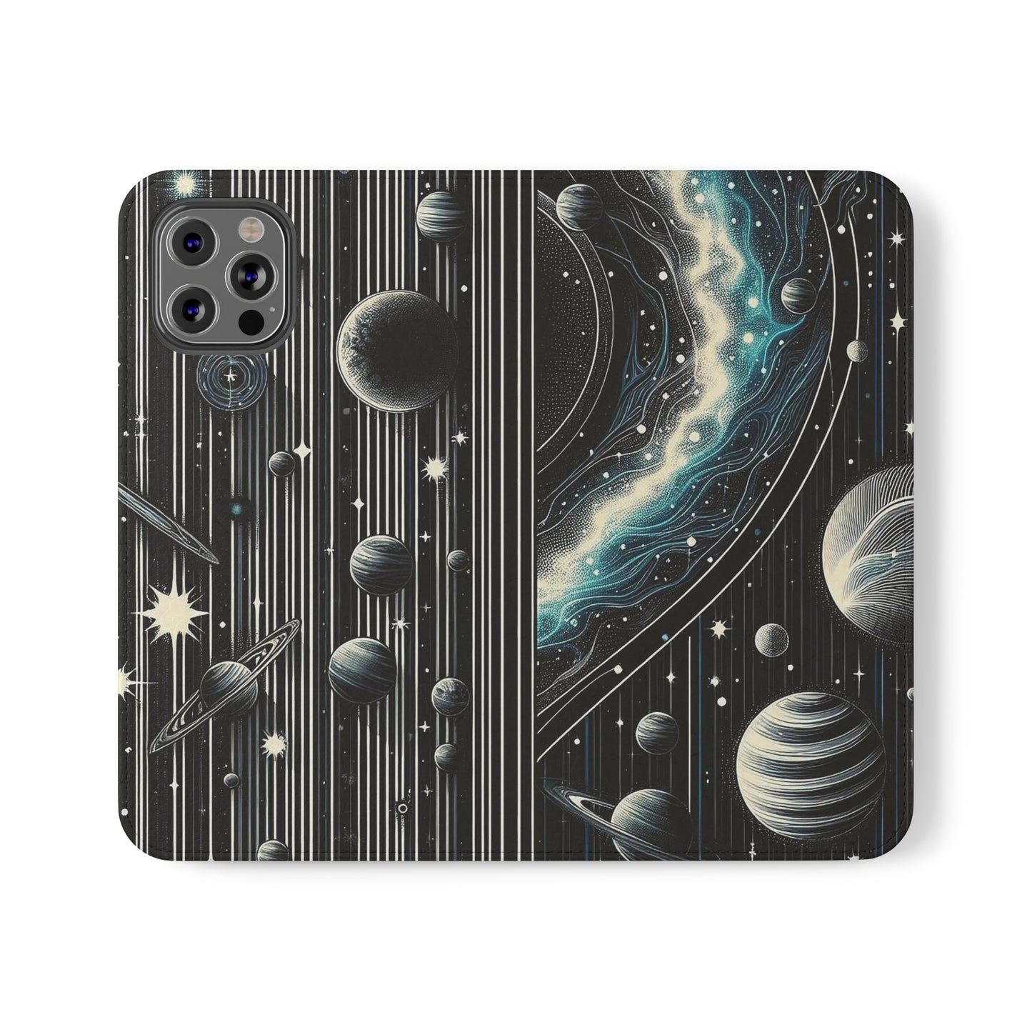 Galactic Pinstripe | Flip Cases