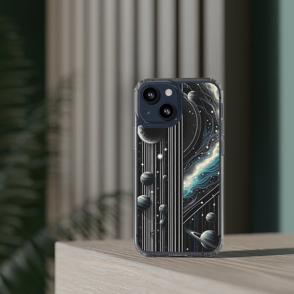 Galactic Pinstripe | Clear Cases