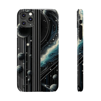 Galactic Pinstripe | Slim Phone Cases