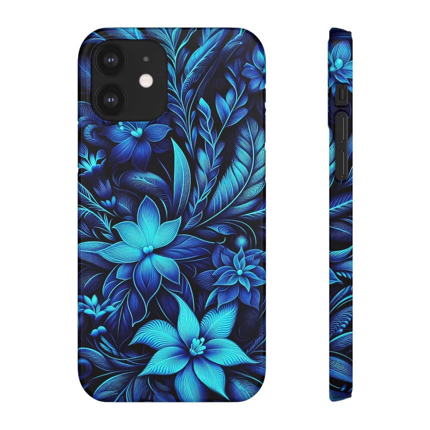 Botanical Blues | Snap Cases