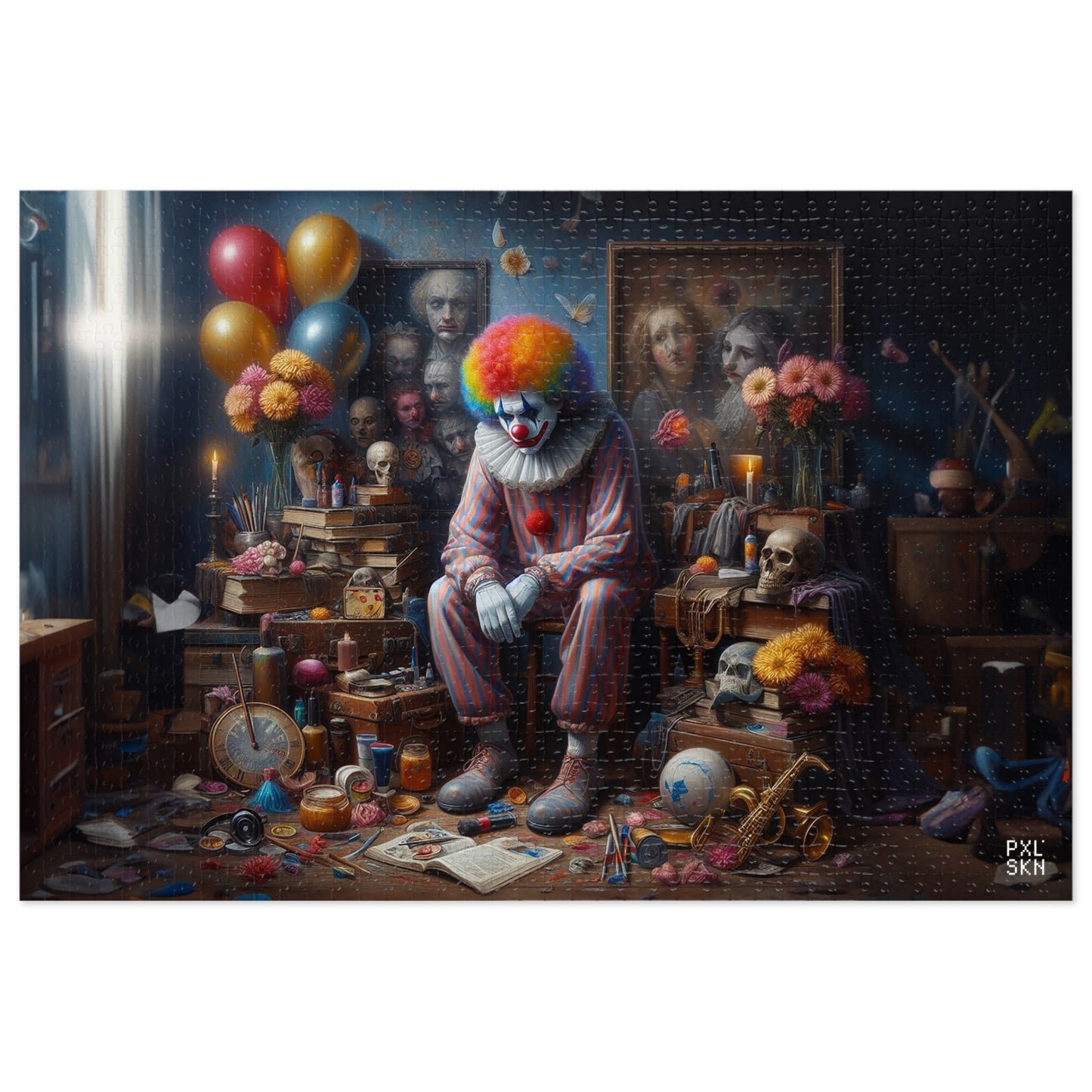 Sad Clown | Jigsaw Puzzle (30, 110, 252, 500,1000-Piece)