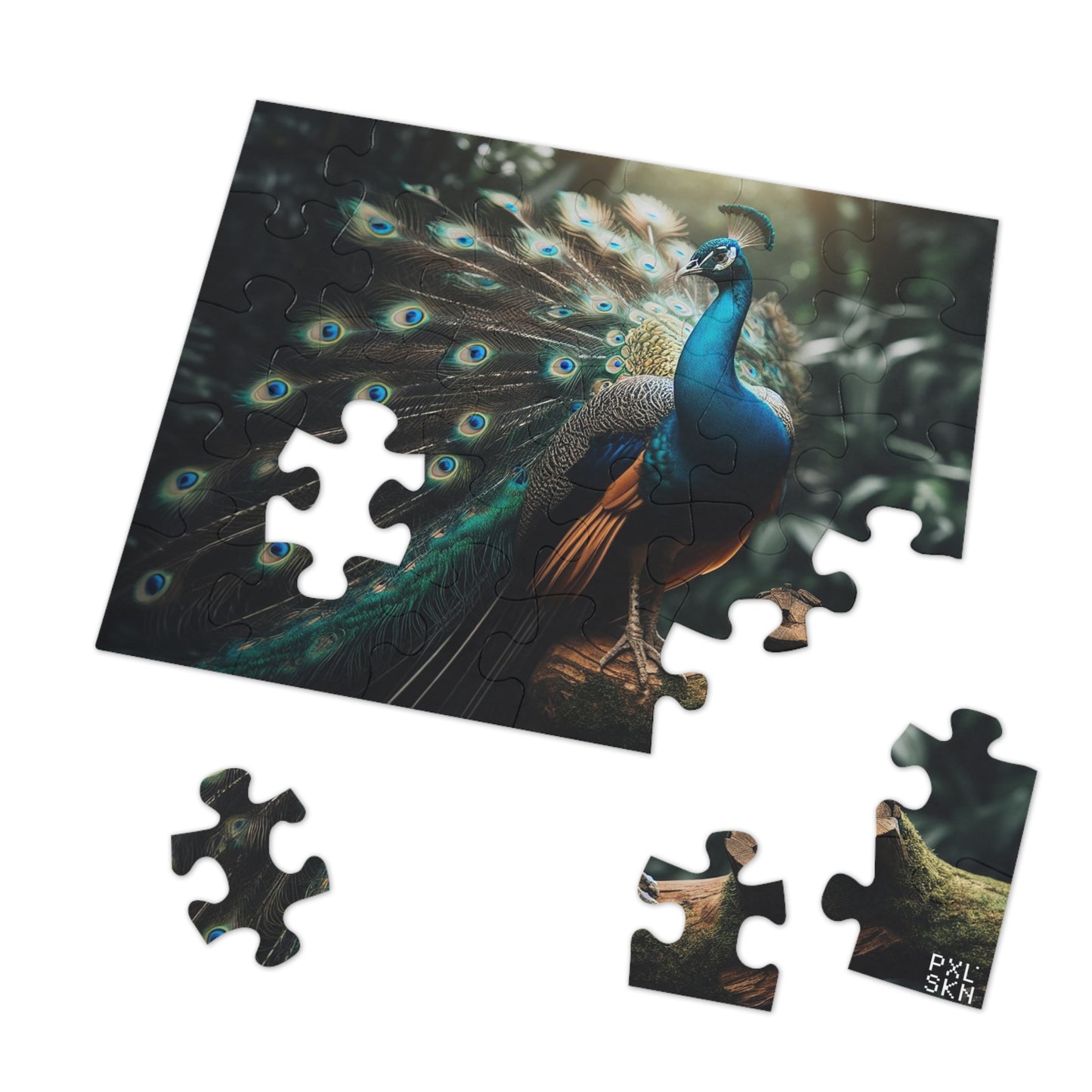 Peacock#3 | Jigsaw Puzzle (30, 110, 252, 500,1000-Piece)