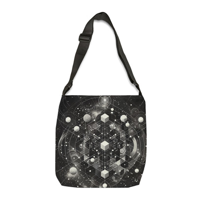 Quantum Cube | Adjustable Tote Bag