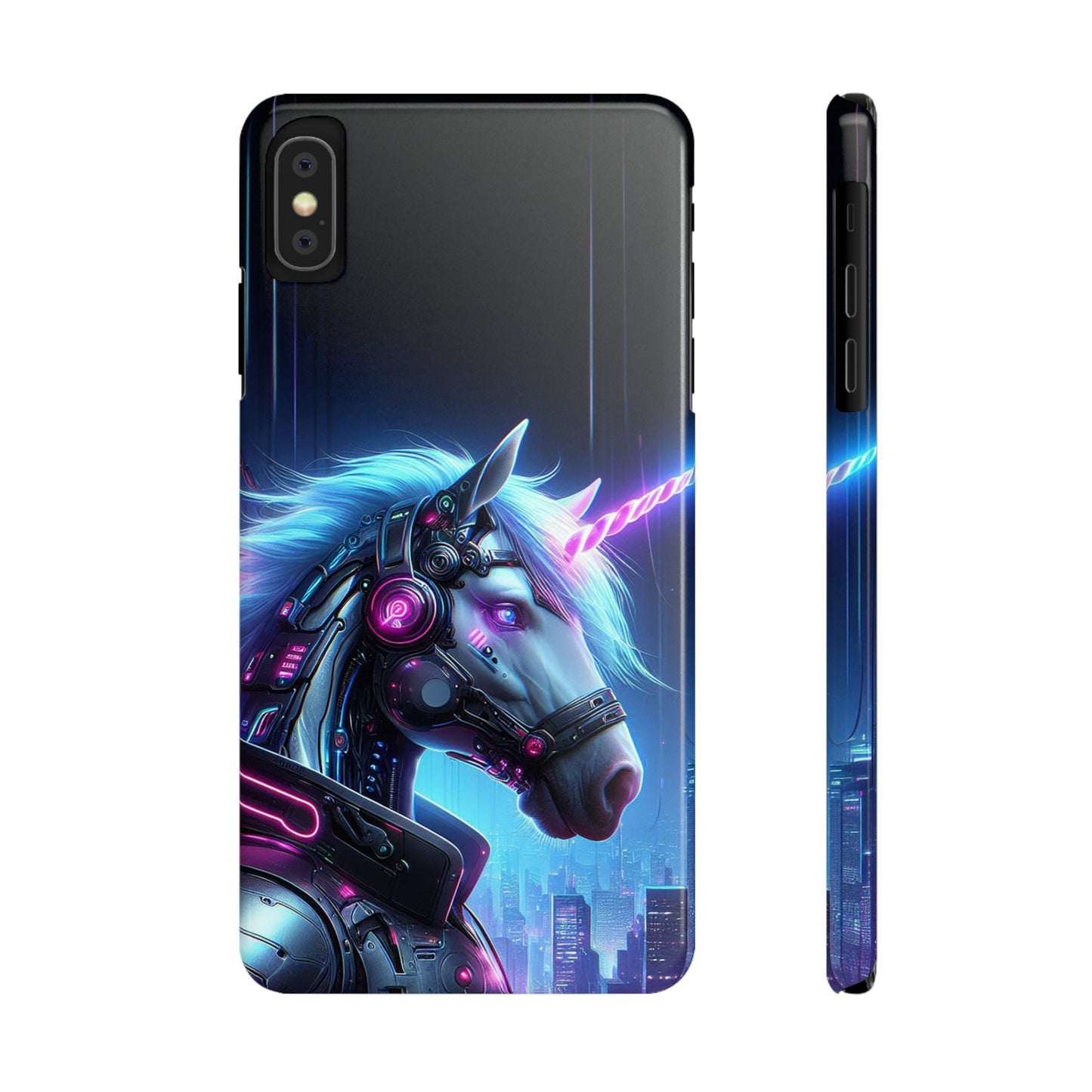 Neon Unicorn | Slim Phone Cases