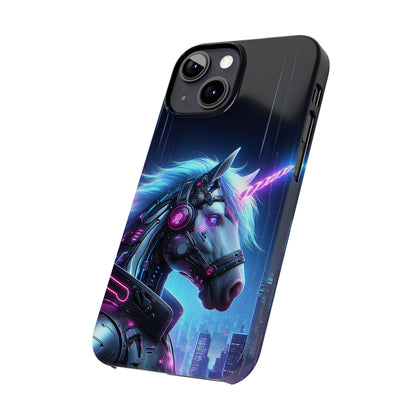 Neon Unicorn | Slim Phone Cases