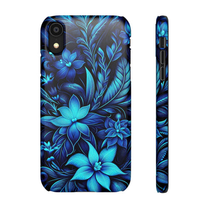 Botanical Blues | Snap Cases