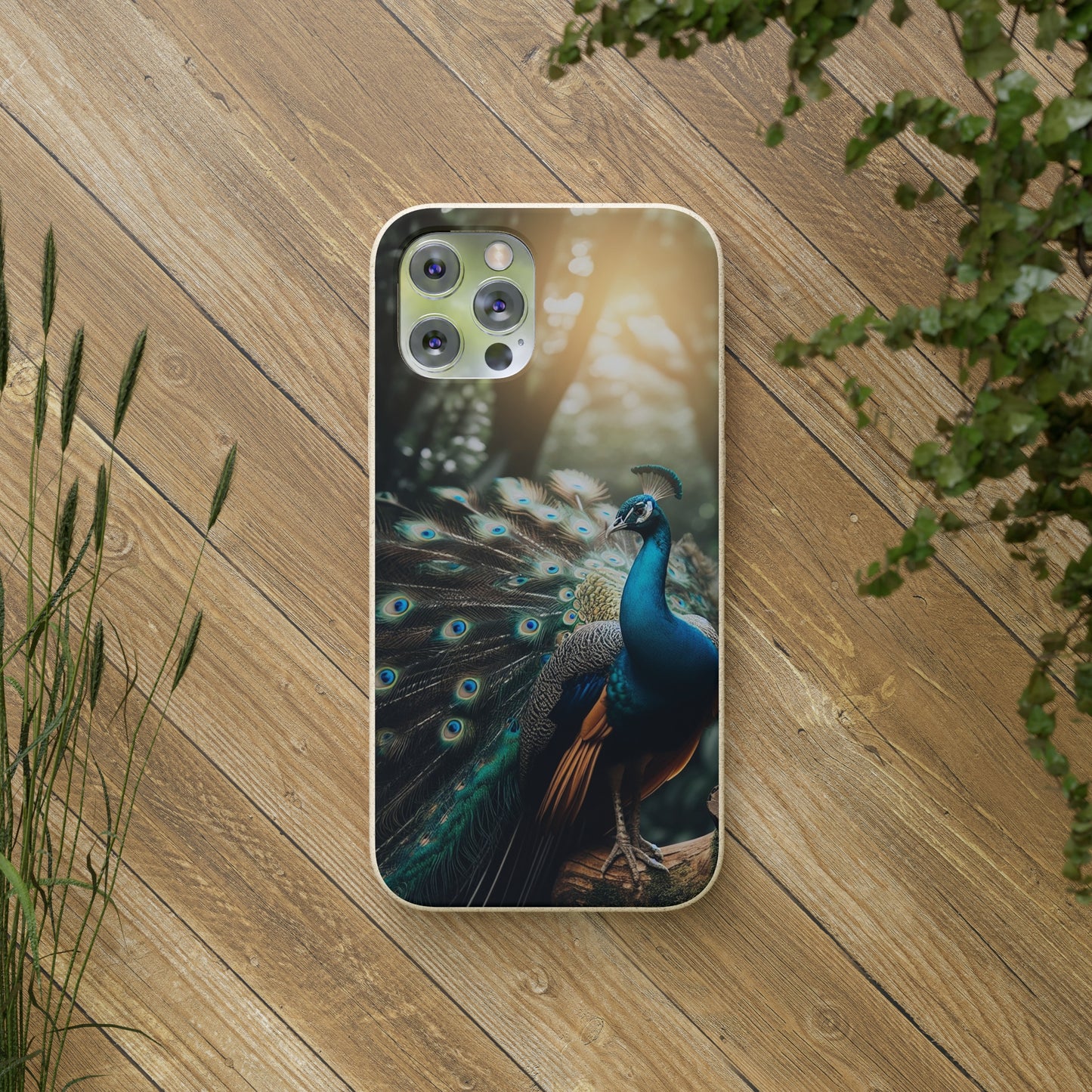 Peacock #3 | Biodegradable Cases