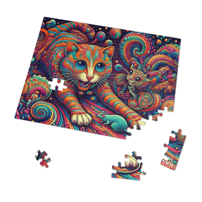 Acid Cat | Jigsaw Puzzle (30, 110, 252, 500,1000-Piece)