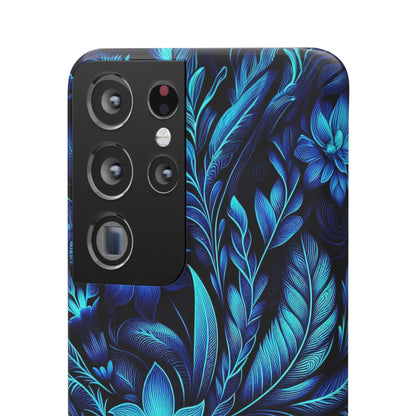 Botanical Blues | Snap Cases