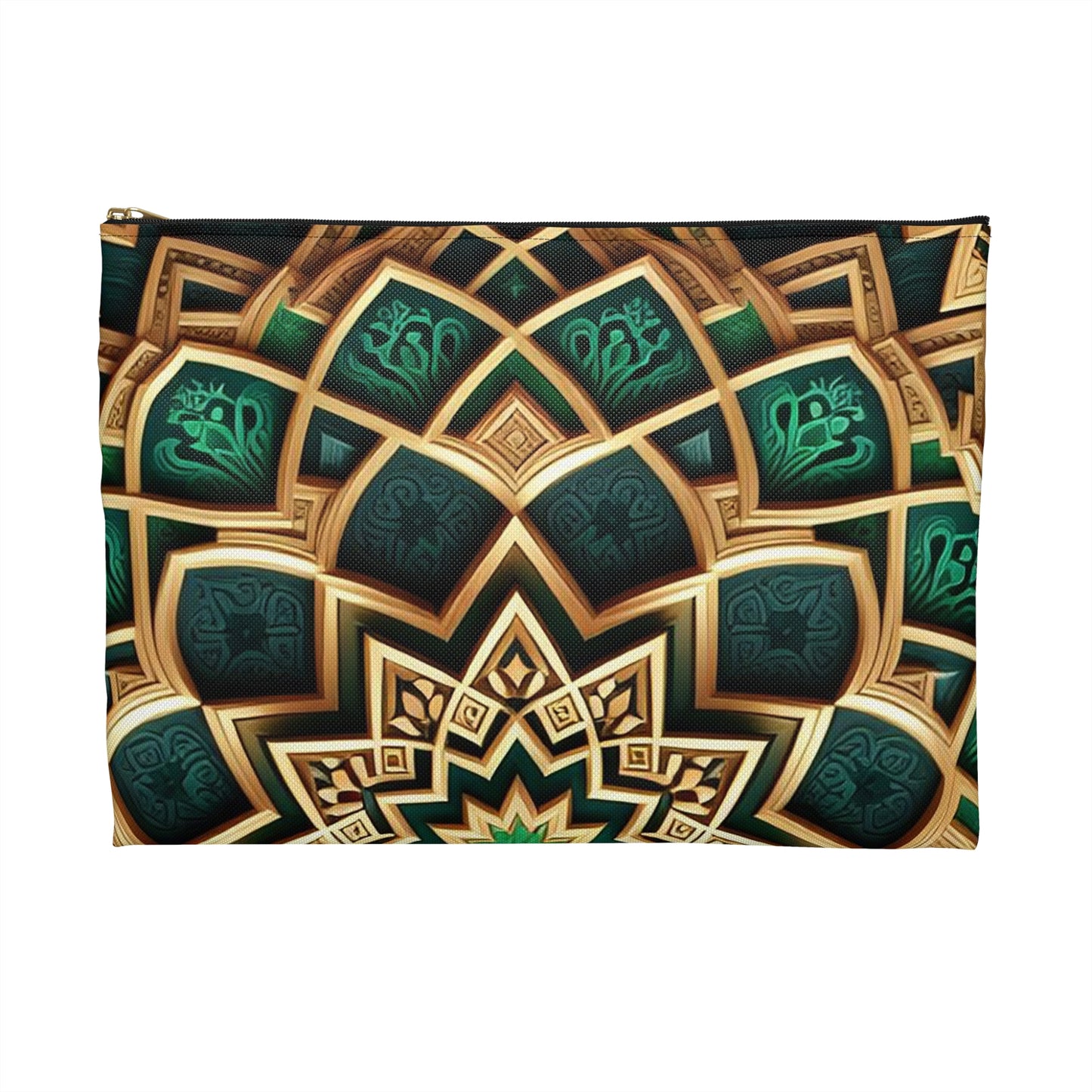 Emerald Lotus | Accessory Pouch