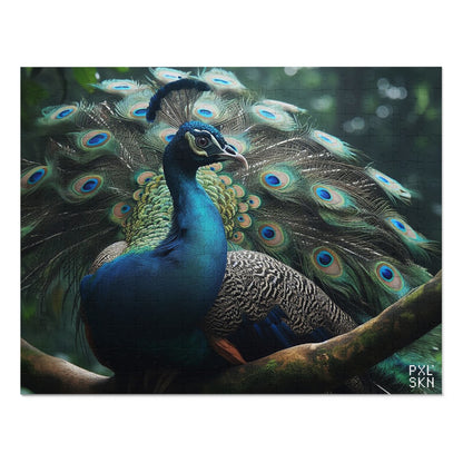 Peacock#1 | Jigsaw Puzzle (30, 110, 252, 500,1000-Piece)