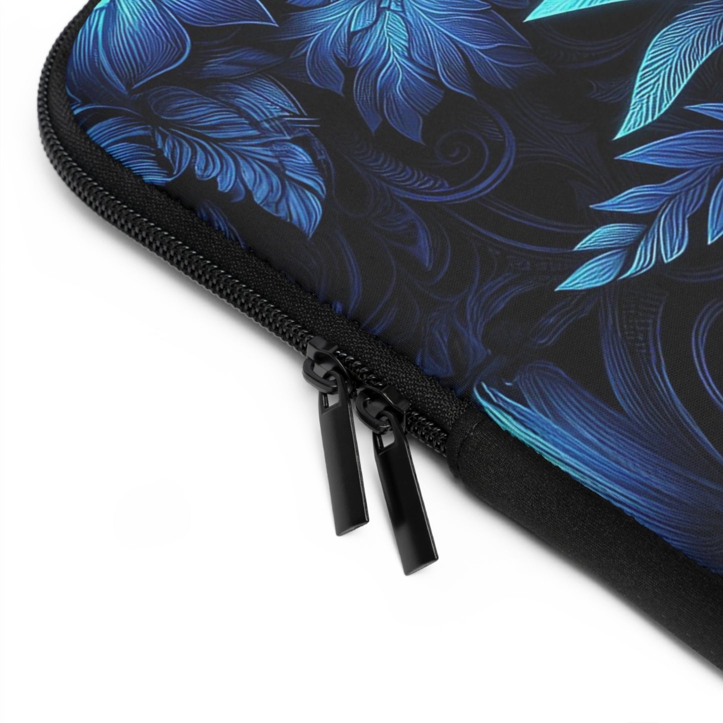 Cyan Blooms | Laptop Sleeve