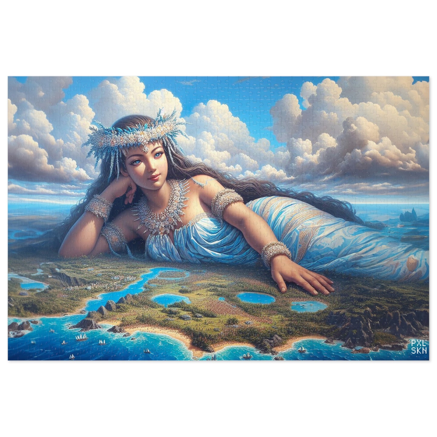 Leilani Kahikina | Jigsaw Puzzle (30, 110, 252, 500,1000-Piece)