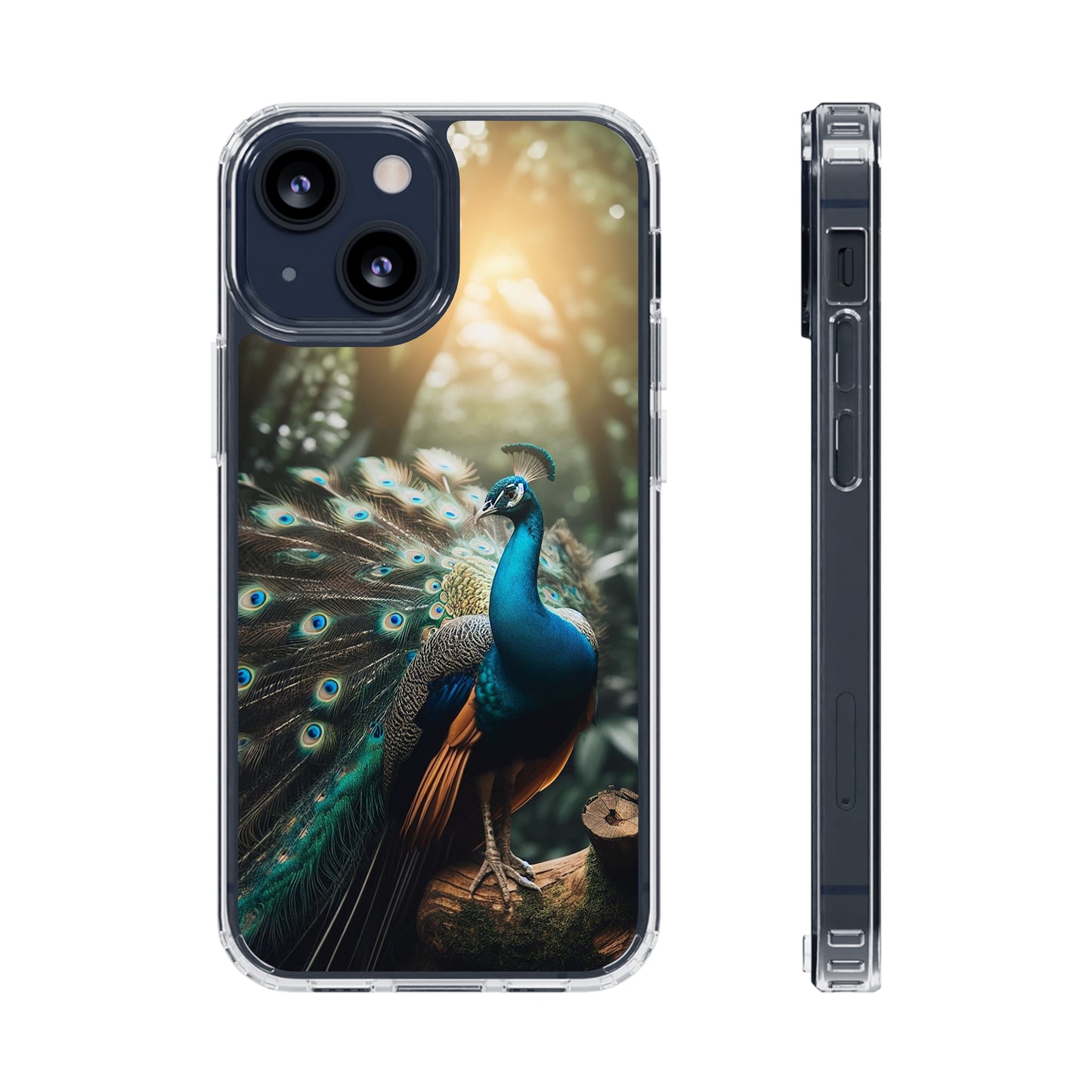 Peacock #3 | Clear Cases