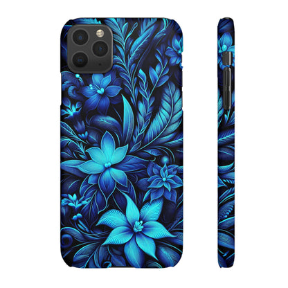 Botanical Blues | Snap Cases