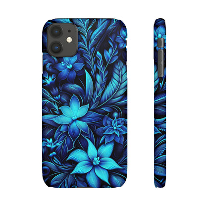 Botanical Blues | Snap Cases