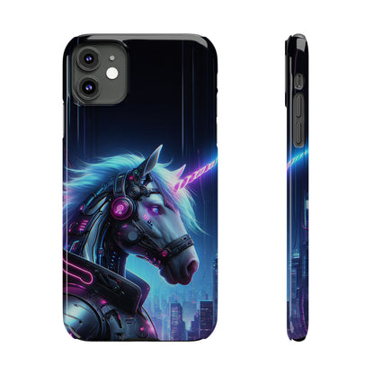 Neon Unicorn | Slim Phone Cases