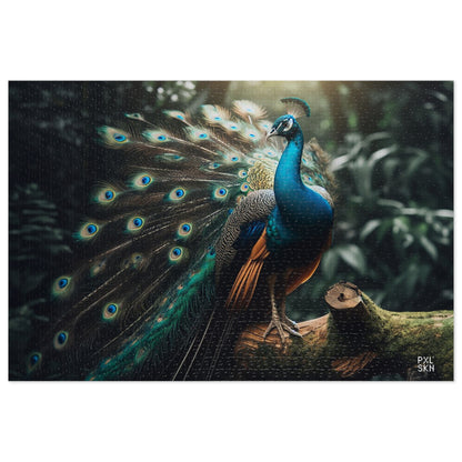 Peacock#3 | Jigsaw Puzzle (30, 110, 252, 500,1000-Piece)