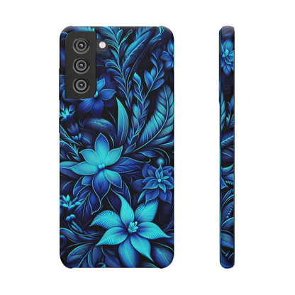 Botanical Blues | Snap Cases