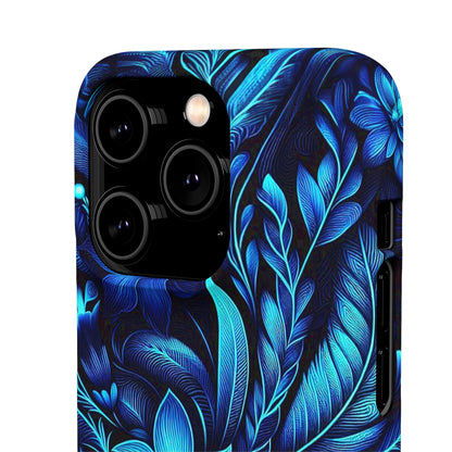 Botanical Blues | Snap Cases