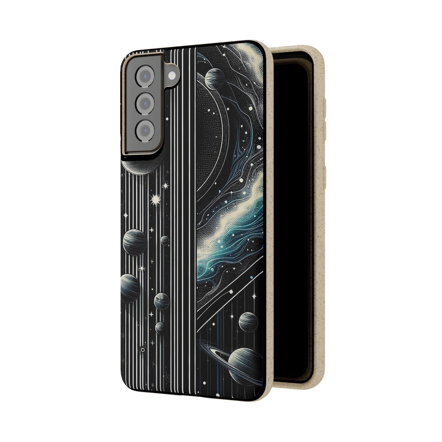 Galactic Pinstripe | Biodegradable Cases