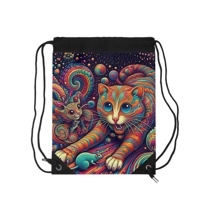 Acid Cat | Drawstring Bag