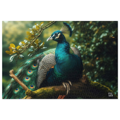 Peacock#2 | Jigsaw Puzzle (30, 110, 252, 500,1000-Piece)