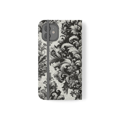 Floral Demask | Flip Cases